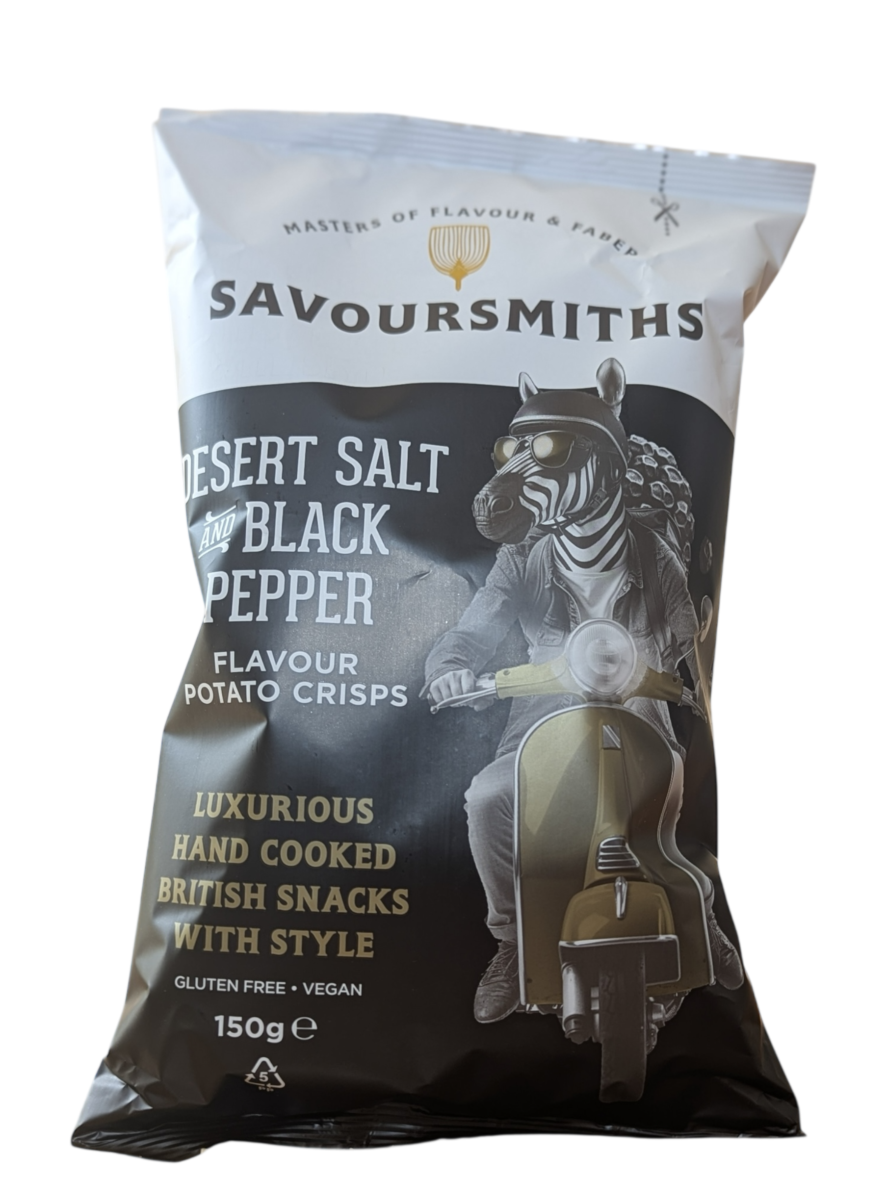 Desert Salt and Black Pepper Crisps