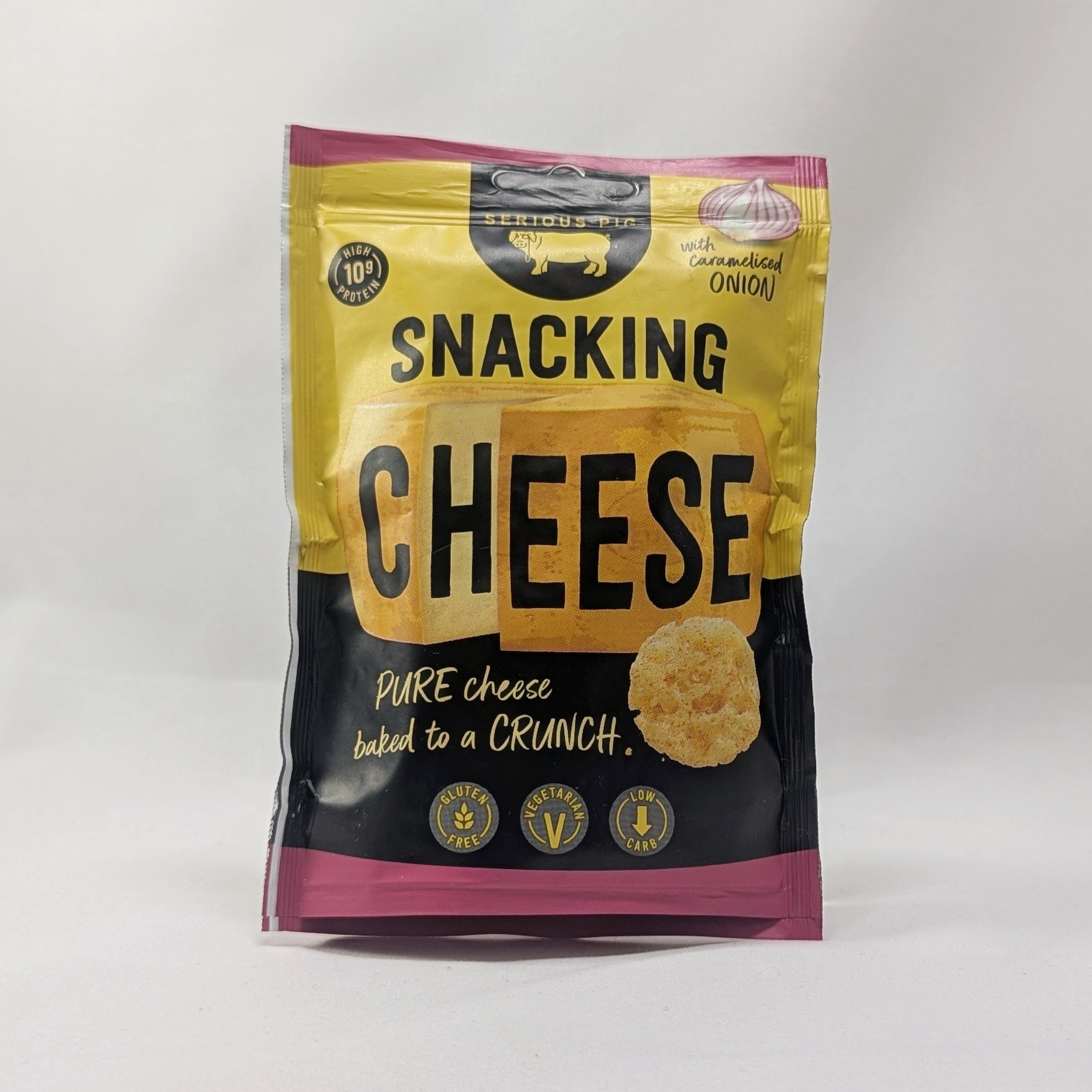 Snacking Cheese With Caramelised Onion