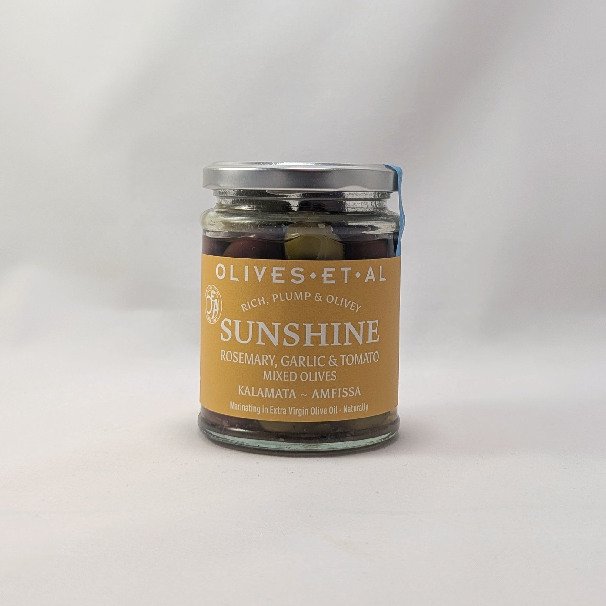 Sunshine - Rosemary, Garlic and Tomato Mixed Olives