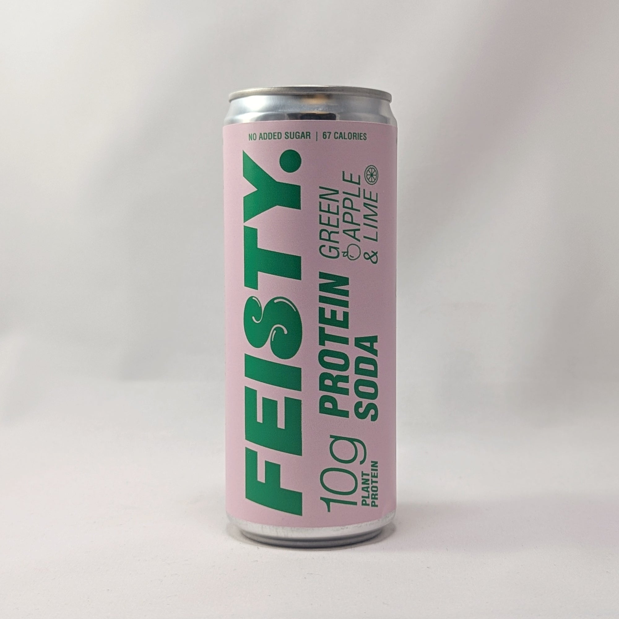 Green Apple and Lime Protein Soda