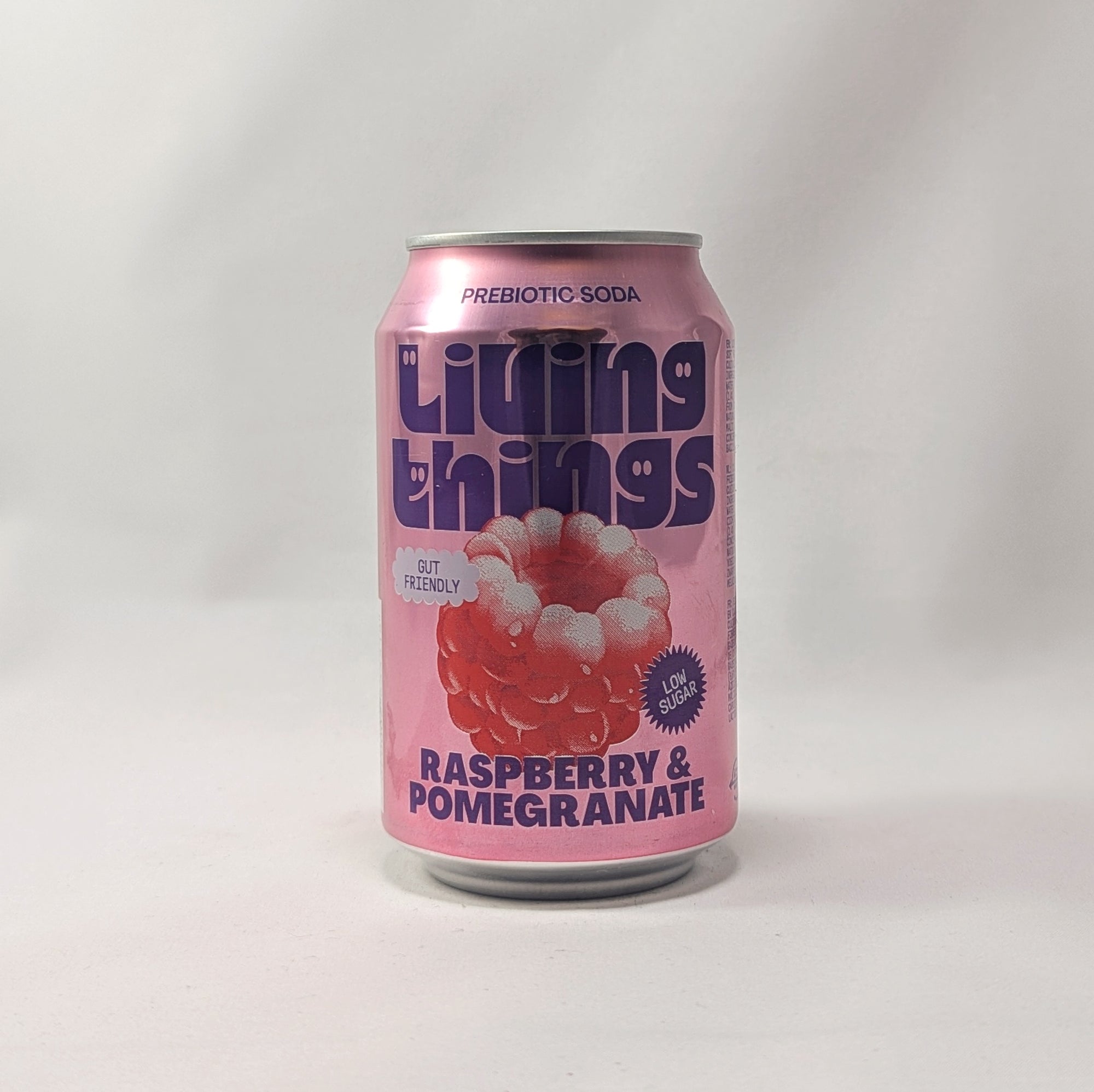 Raspberry & Pomegranate Prebiotic Soda