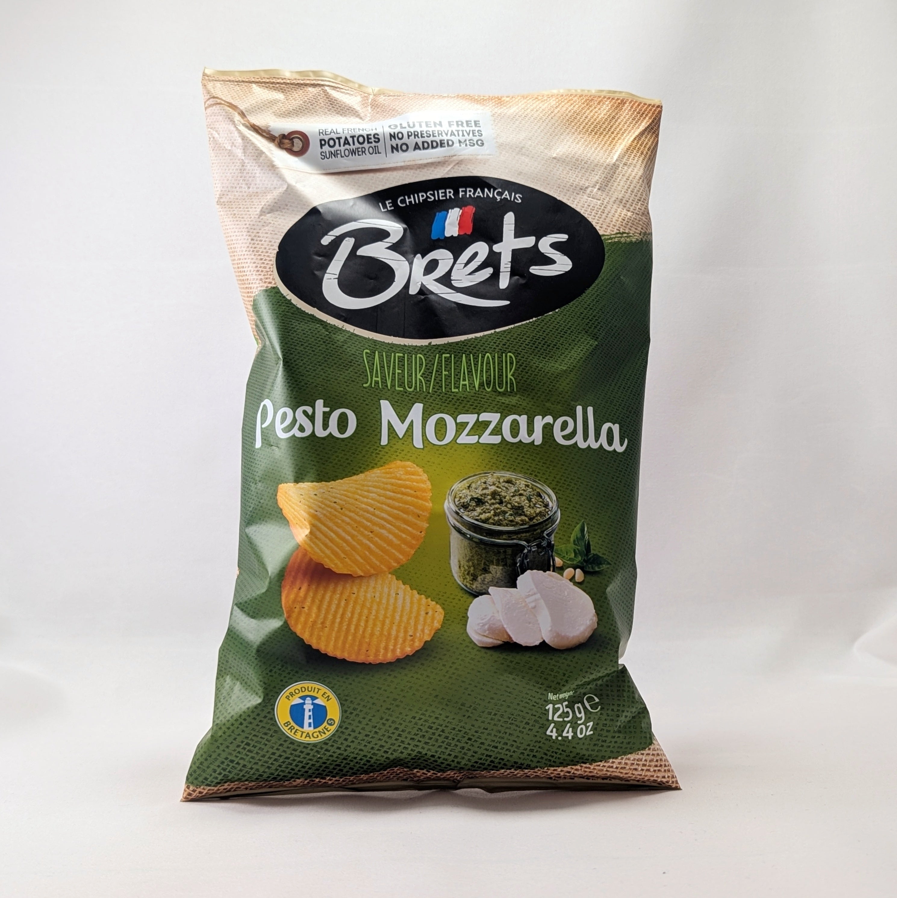 Pesto Mozzarella Crisps
