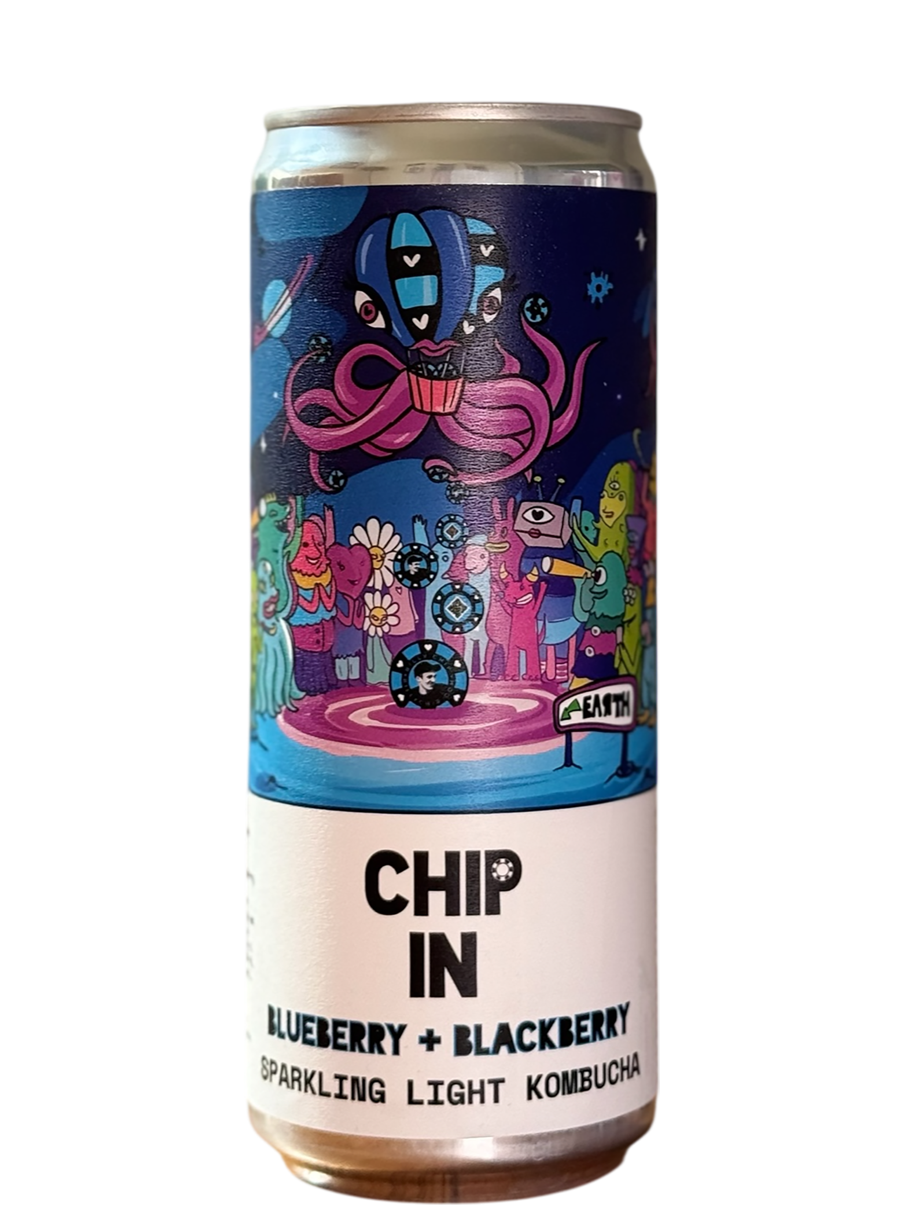 Chip In (Blueberry and Blackberry)