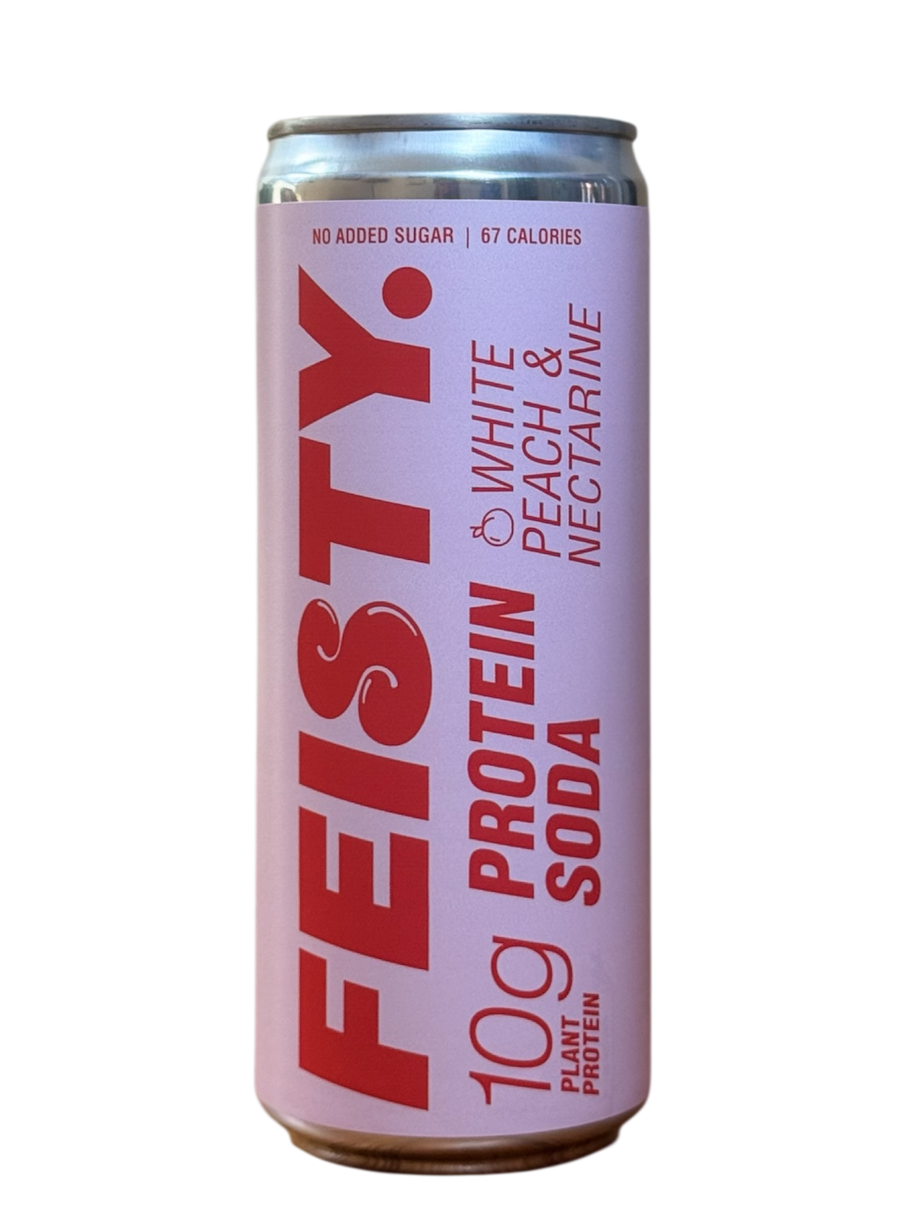White Peach Nectarine Protein Soda
