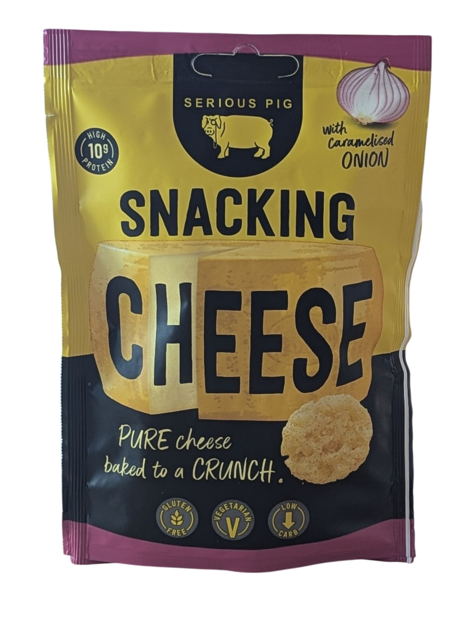Snacking Cheese With Caramelised Onion