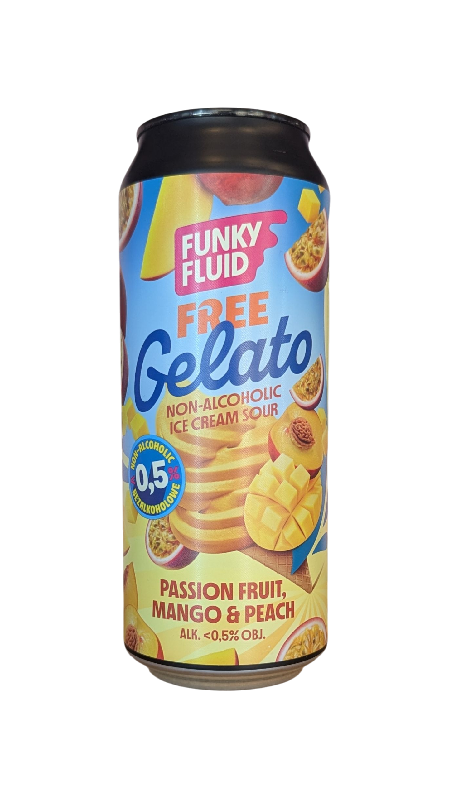 Gelato: Passion Fruit, Mango and Peach