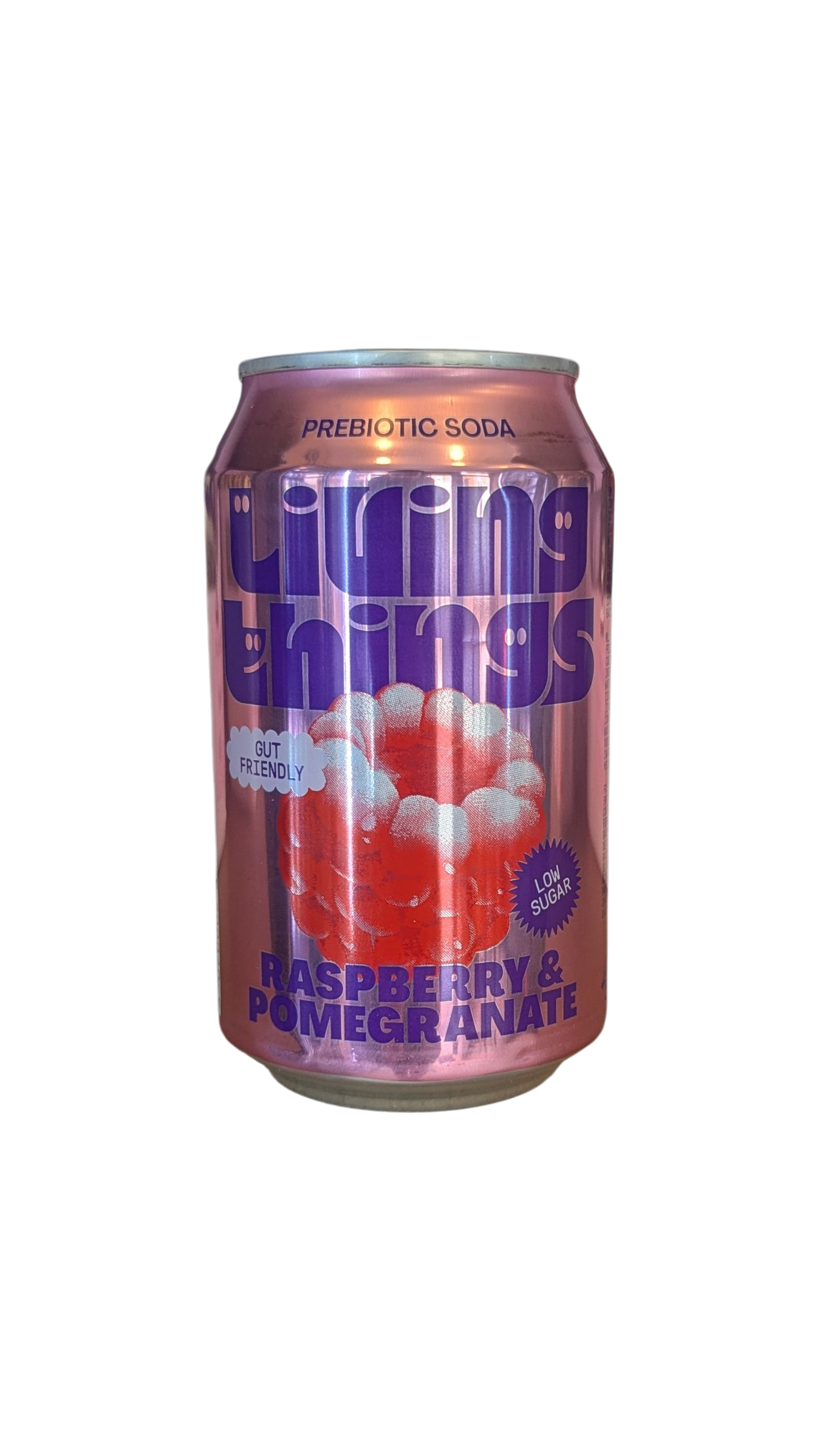 Raspberry & Pomegranate Prebiotic Soda