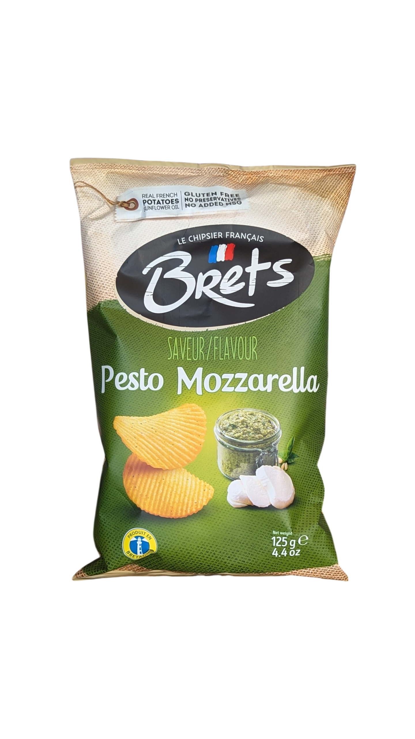 Pesto Mozzarella Crisps