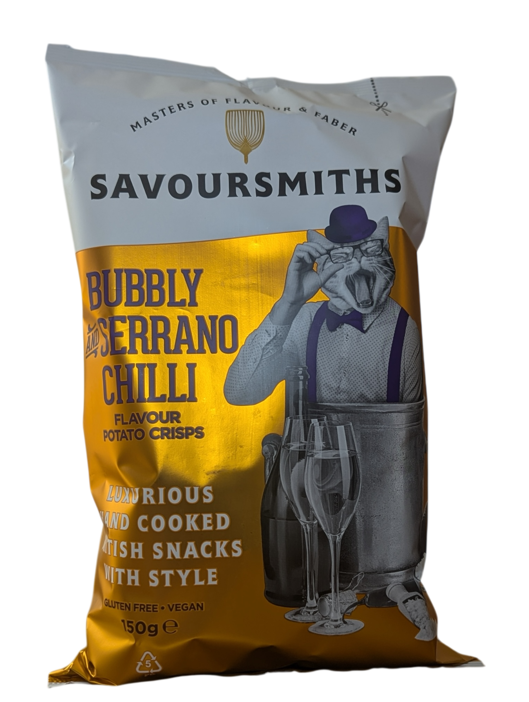 Bubbly and Serrano Chilli Crisps