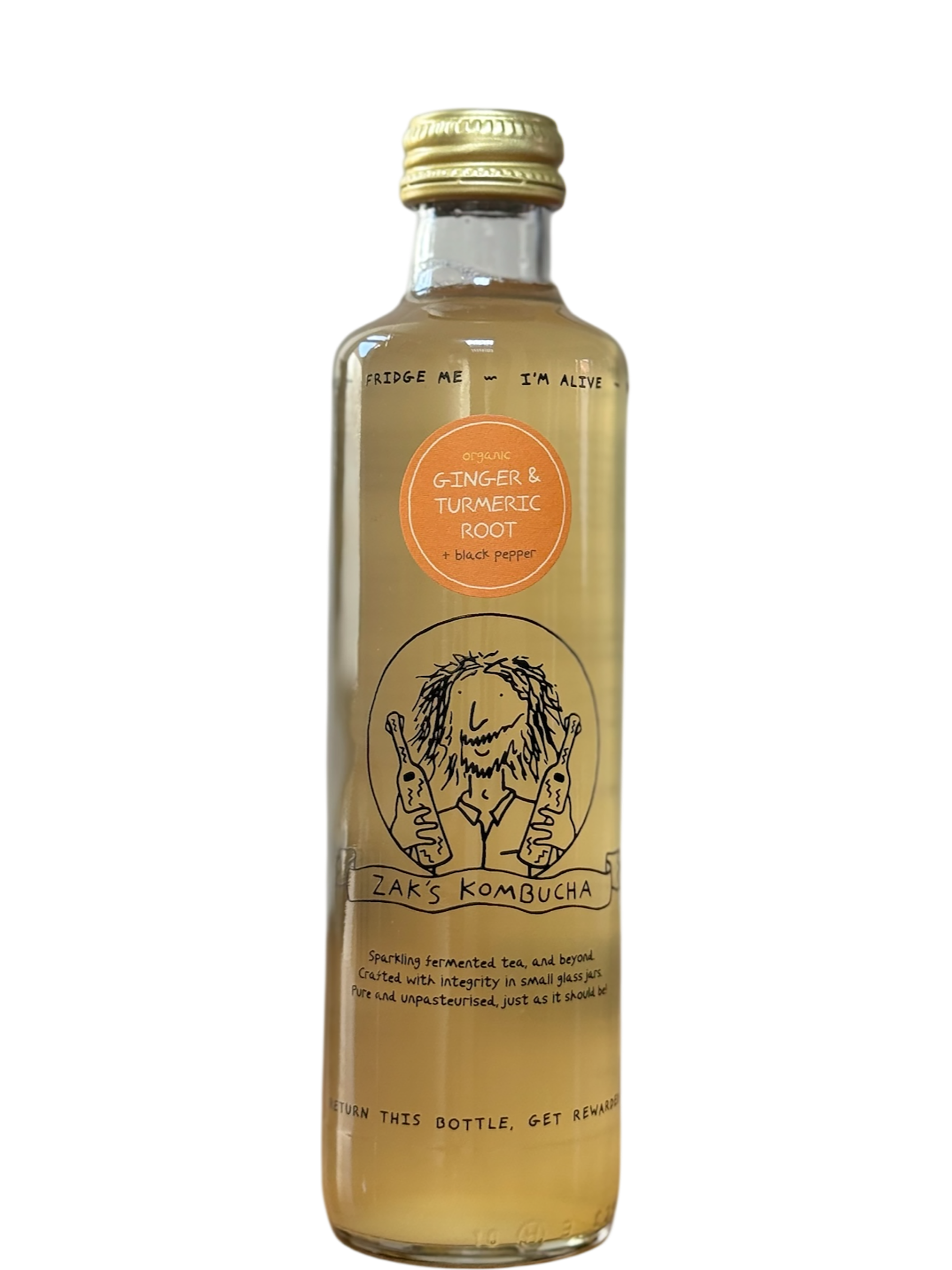 Ginger and Turmeric Kombucha